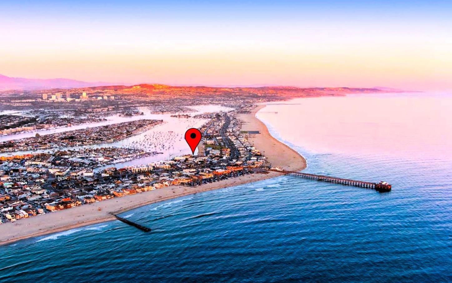 Surf Casita - Luxury Beach Home - Steps To Ocean & Walk To Everything ニューポート・ビーチ エクステリア 写真